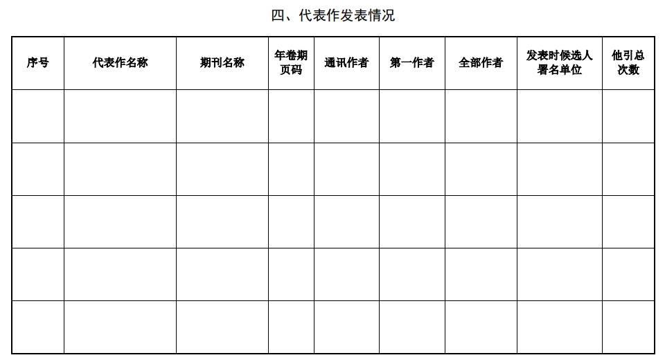 北京市科学技术奖杰出青年中关村奖提名书8